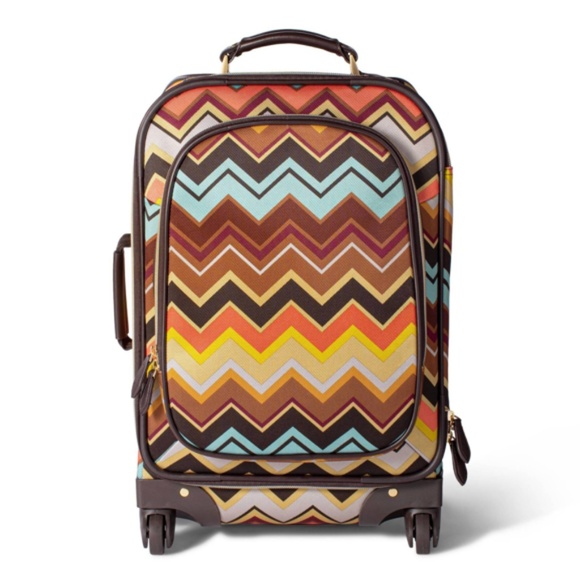 missoni for target suitcase